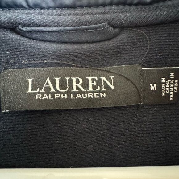 Lauren Ralph Lauren Quilted Bib Hooded Softshell Jacket Size M - Picture 6 of 16